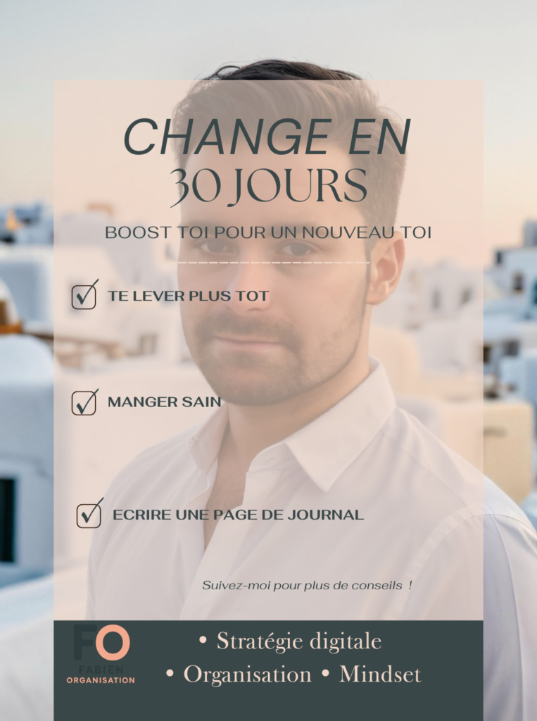 CHANGE EN 30 jours