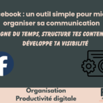 Facebook Outil simple pour organisation sa communication